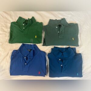 4 Ralph Lauren men’s polo shirts size XXL